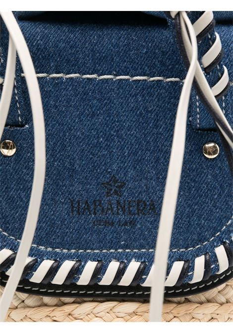 Blue and beige tropicana woven desig bag Cuba Lab - women CUBA LAB | 8056420207880